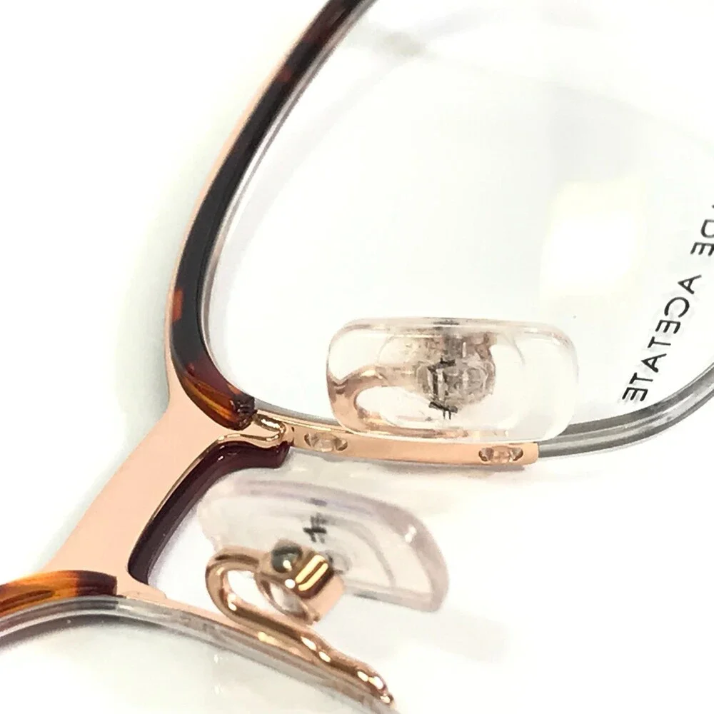 Lightec by Morel Eyeglasses Frames 30031L RD03 Red Rose Gold Cat Eye 49-18-135